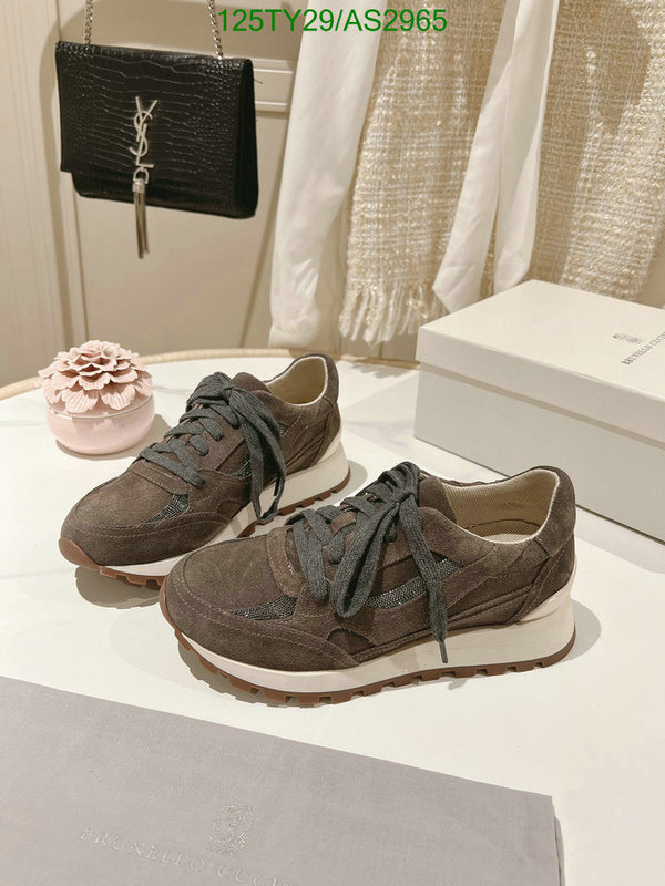 Brunello Cucinelli-Women Shoes Code: AS2965 $: 125USD