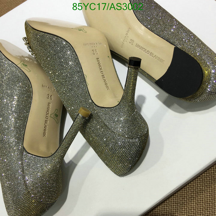 Manolo Blahnik-Women Shoes Code: AS3002 $: 85USD