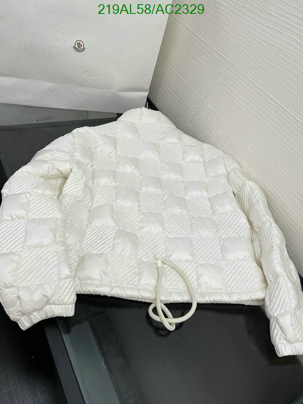 Moncler-Down jacket Women Code: AC2329 $: 219USD