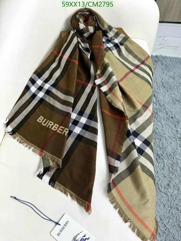 Burberry-Scarf Code: CM2795 $: 59USD