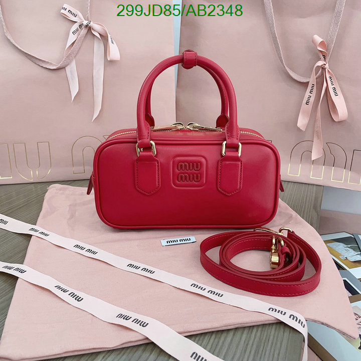 Miu Miu-Bag-Mirror Quality Code: AB2348 $: 299USD