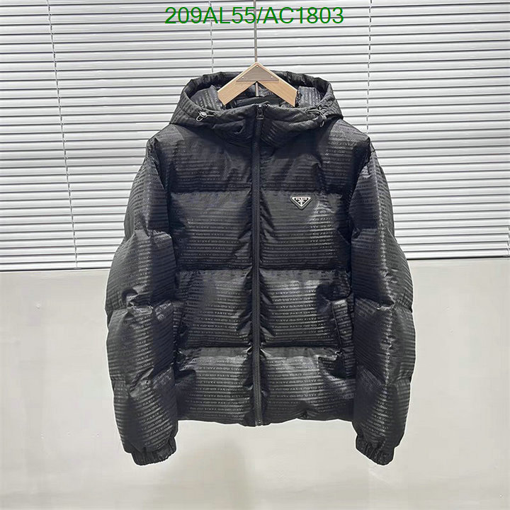 Prada-Down jacket Men Code: AC1803 $: 209USD