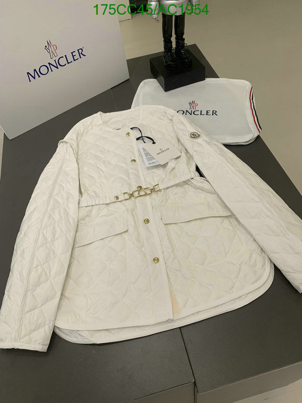 Moncler-Down jacket Women Code: AC1954 $: 175USD