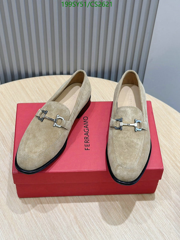 Ferragamo-Men shoes Code: CS2621 $: 199USD