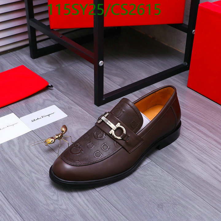 Ferragamo-Men shoes Code: CS2615 $: 115USD