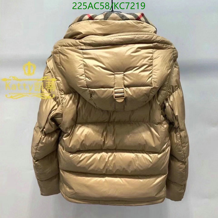 Burberry-Down jacket Women Code: KC7219 $: 225USD