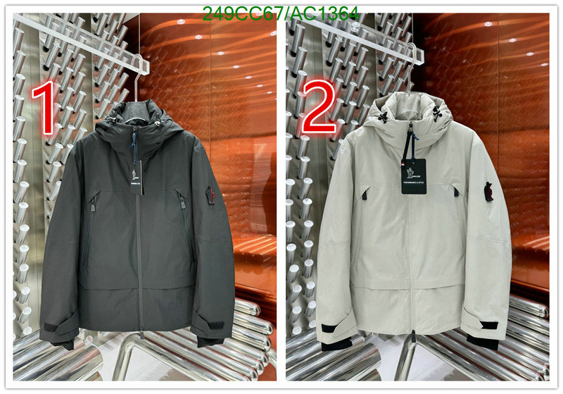 Moncler-Down jacket Men Code: AC1364 $: 249USD