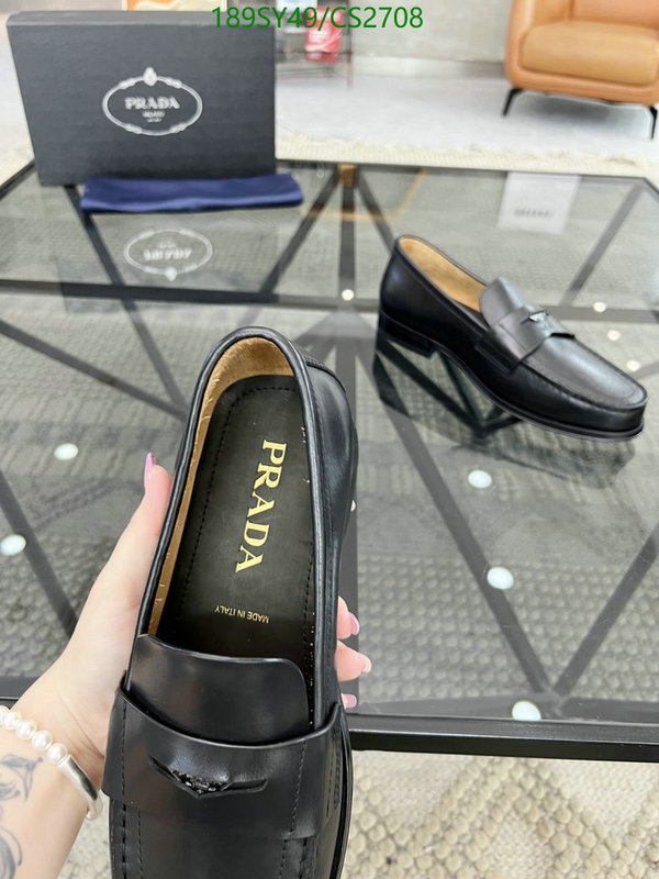 Prada-Men shoes Code: CS2708 $: 189USD