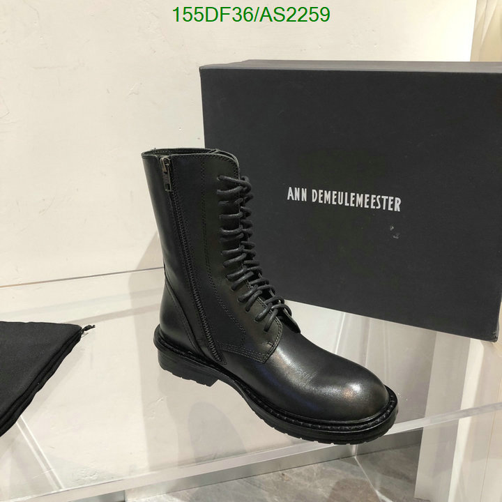 Ann Demeulemeester-Women Shoes Code: AS2259 $: 155USD