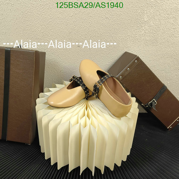 ALAIA-Women Shoes Code: AS1940 $: 125USD