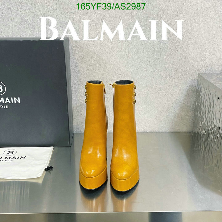 Balmain-Women Shoes Code: AS2987 $: 165USD