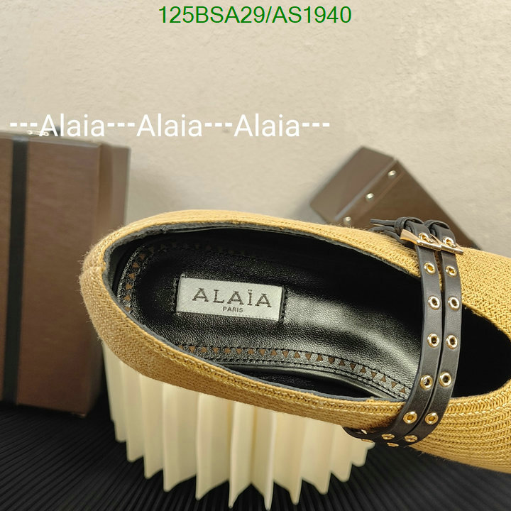 ALAIA-Women Shoes Code: AS1940 $: 125USD