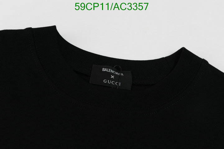 Balenciaga-Clothing Code: AC3357 $: 59USD