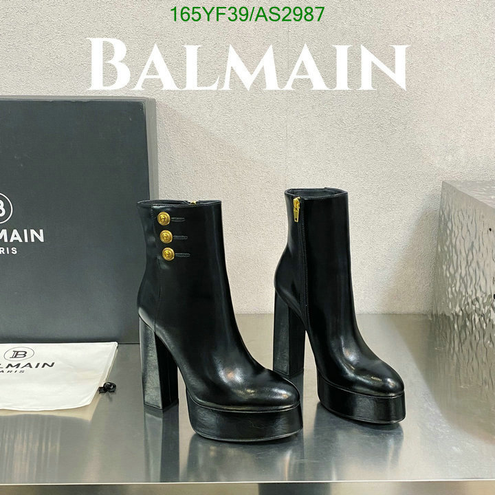 Balmain-Women Shoes Code: AS2987 $: 165USD