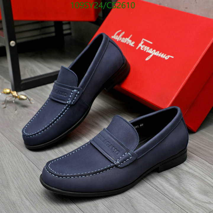 Ferragamo-Men shoes Code: CS2610 $: 109USD