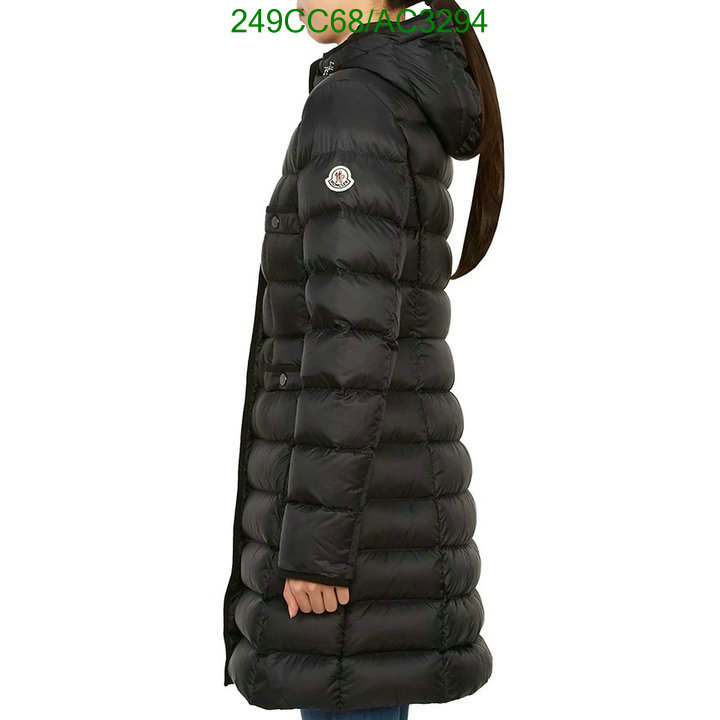 Moncler-Down jacket Women Code: AC3294 $: 249USD