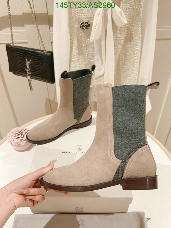 Brunello Cucinelli-Women Shoes Code: AS2960 $: 145USD