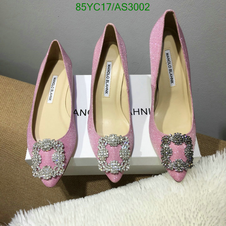 Manolo Blahnik-Women Shoes Code: AS3002 $: 85USD