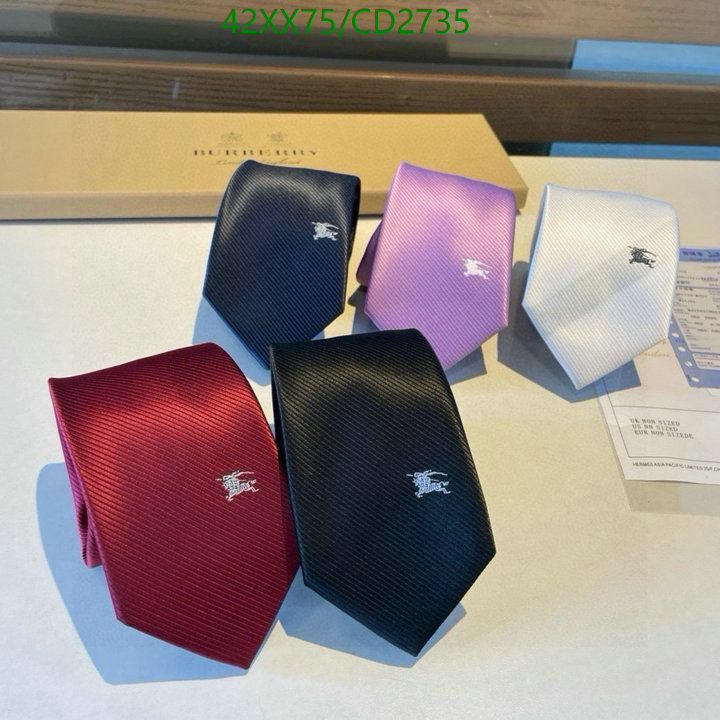 Burberry-Ties Code: CD2735 $: 42USD