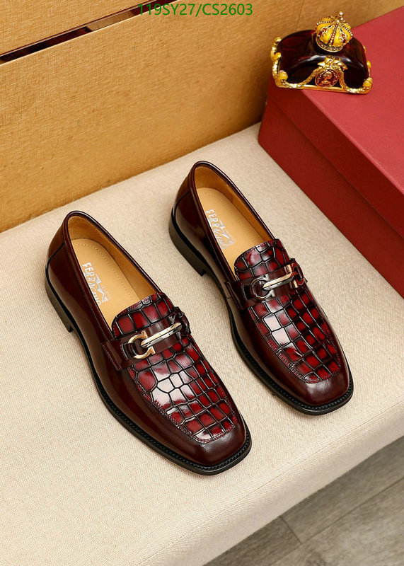 Ferragamo-Men shoes Code: CS2603 $: 119USD