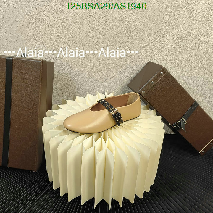 ALAIA-Women Shoes Code: AS1940 $: 125USD