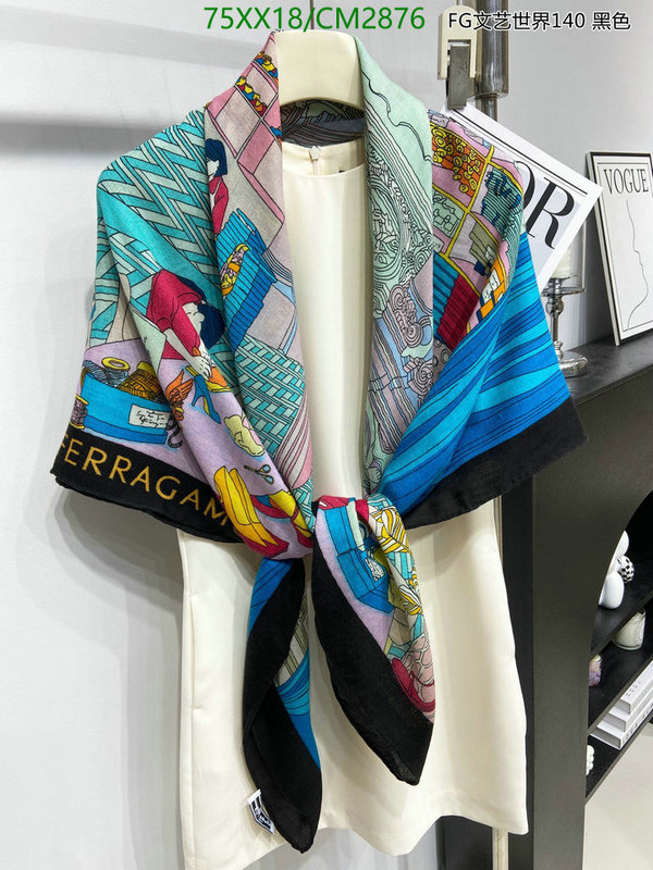 Ferragamo-Scarf Code: CM2876 $: 75USD