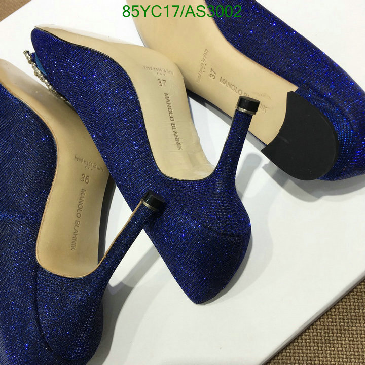 Manolo Blahnik-Women Shoes Code: AS3002 $: 85USD