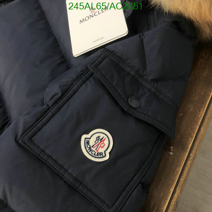 Moncler-Down jacket Men Code: AC2851 $: 245USD