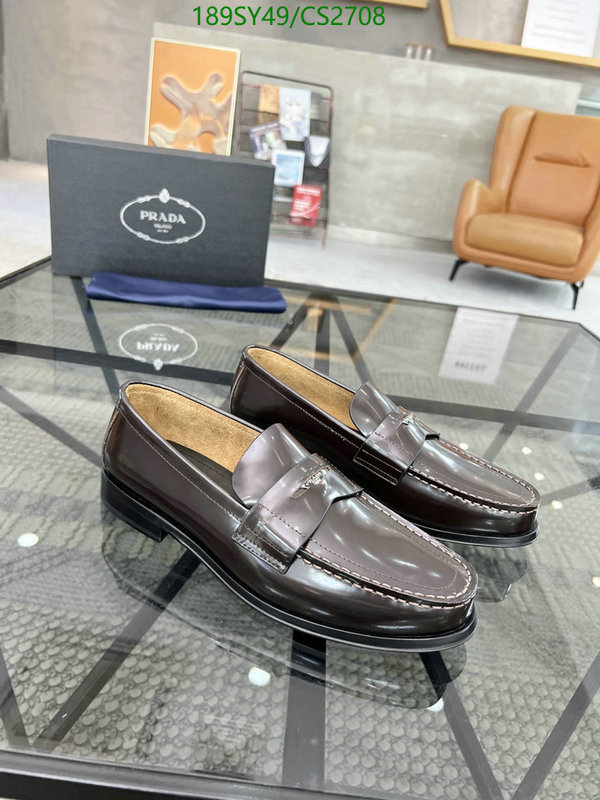 Prada-Men shoes Code: CS2708 $: 189USD