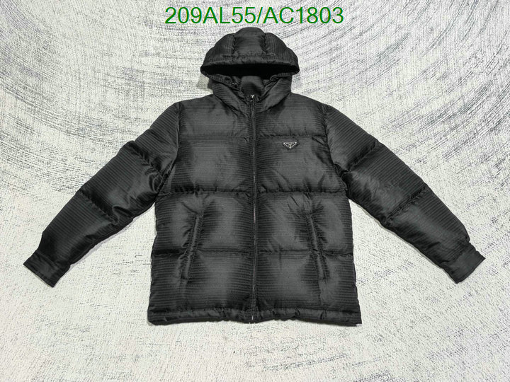 Prada-Down jacket Men Code: AC1803 $: 209USD