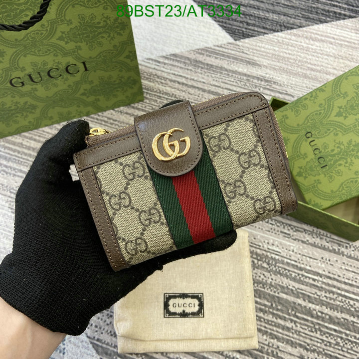 Gucci-Wallet Mirror Quality Code: AT3334 $: 89USD