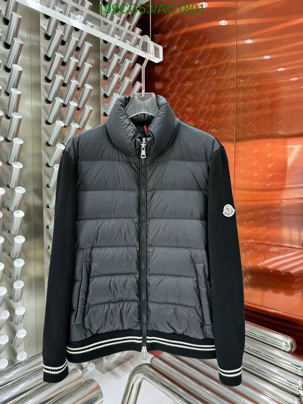 Moncler-Down jacket Men Code: AC1801 $: 199USD