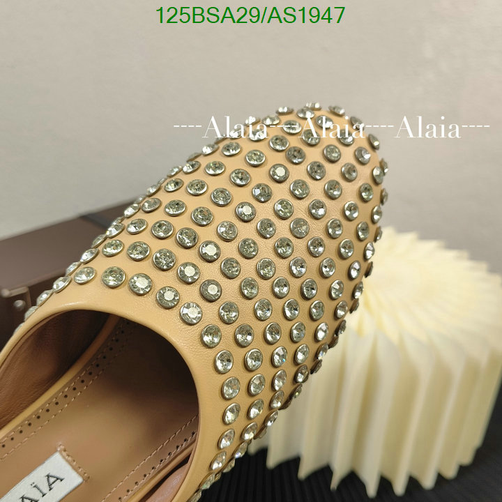 ALAIA-Women Shoes Code: AS1947 $: 125USD