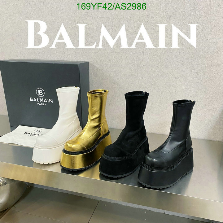 Balmain-Women Shoes Code: AS2986 $: 169USD