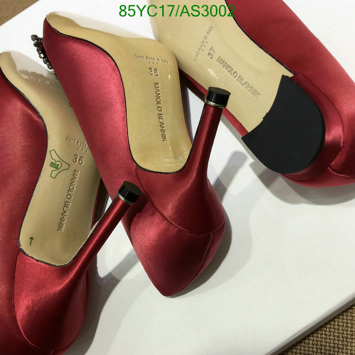 Manolo Blahnik-Women Shoes Code: AS3002 $: 85USD