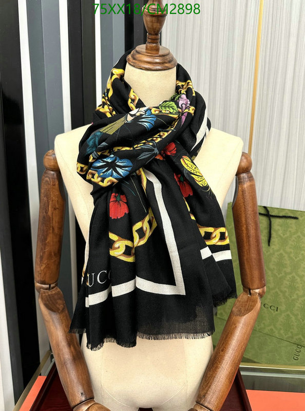 Gucci-Scarf Code: CM2898 $: 75USD