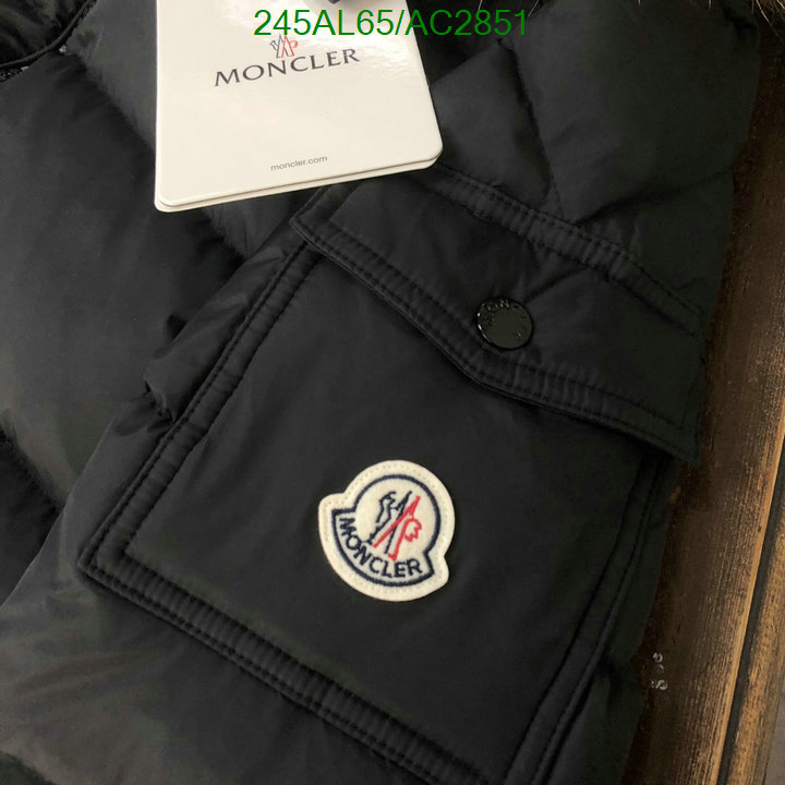 Moncler-Down jacket Men Code: AC2851 $: 245USD