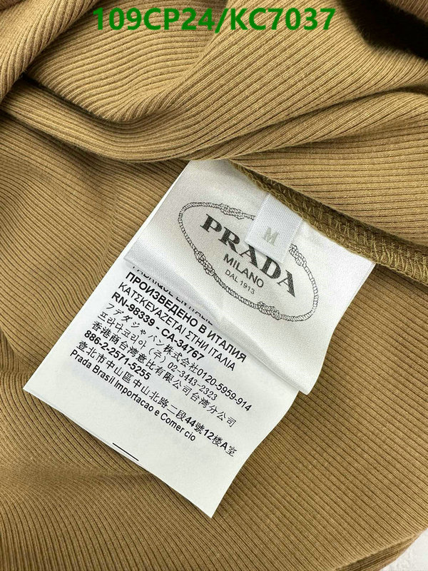 Prada-Clothing Code: KC7037 $: 109USD