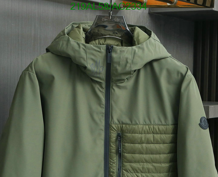 Moncler-Down jacket Men Code: AC2334 $: 219USD