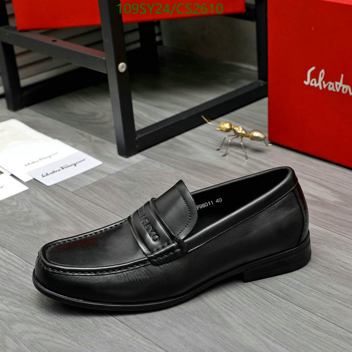 Ferragamo-Men shoes Code: CS2610 $: 109USD