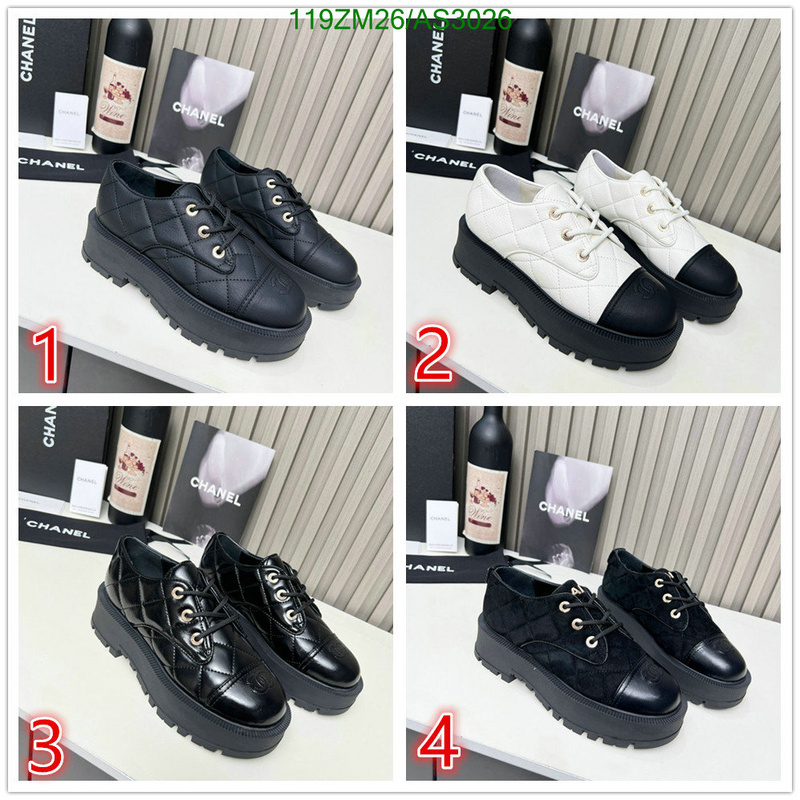 Chanel-Women Shoes Code: AS3026 $: 119USD