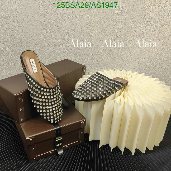 ALAIA-Women Shoes Code: AS1947 $: 125USD