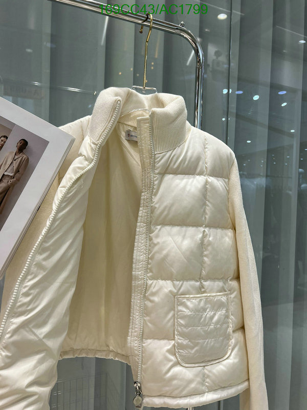 Moncler-Down jacket Women Code: AC1799 $: 169USD