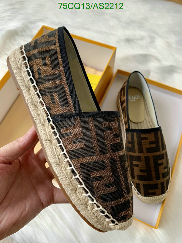 Fendi-Women Shoes Code: AS2212 $: 75USD