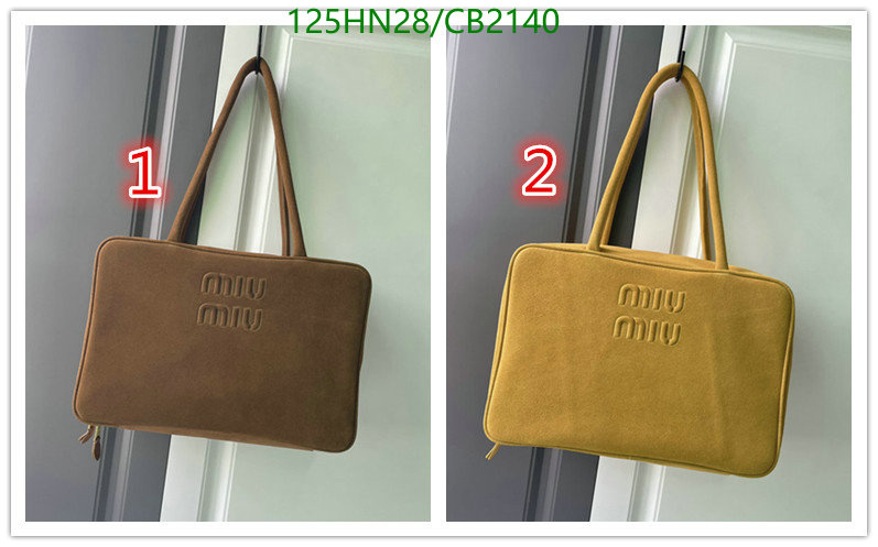 Miu Miu-Bag-4A Quality Code: CB2140 $: 125USD