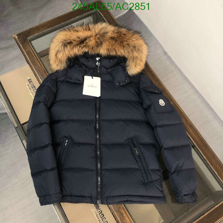 Moncler-Down jacket Men Code: AC2851 $: 245USD