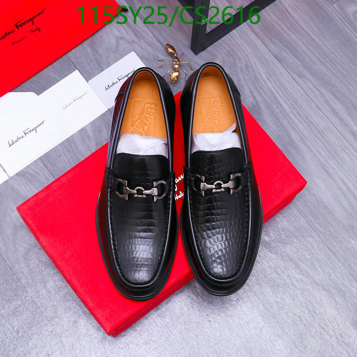 Ferragamo-Men shoes Code: CS2616 $: 115USD