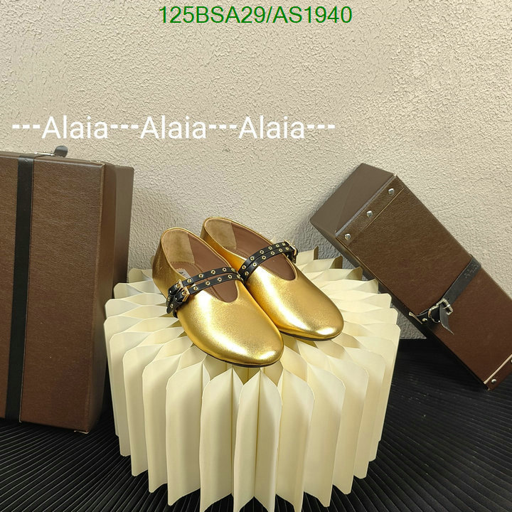 ALAIA-Women Shoes Code: AS1940 $: 125USD