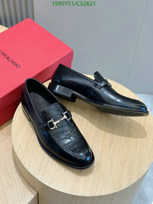 Ferragamo-Men shoes Code: CS2621 $: 199USD