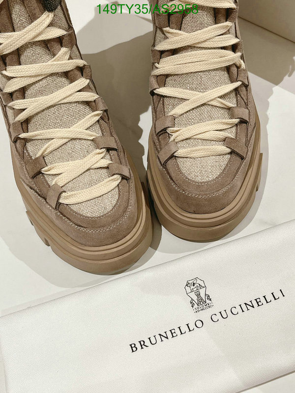 Brunello Cucinelli-Women Shoes Code: AS2958 $: 149USD